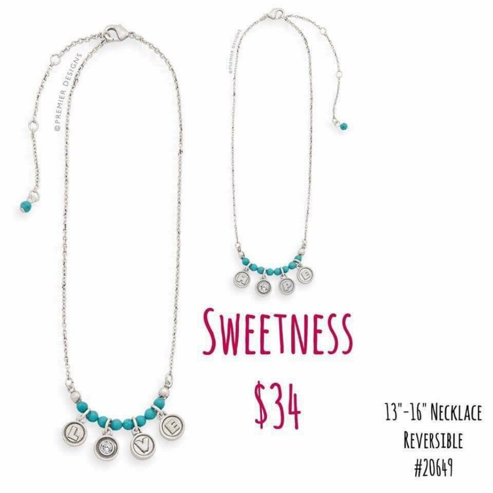 Premier Designs sweetness necklace